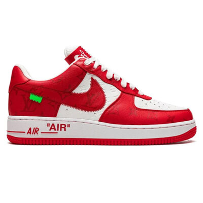 Louis Vuitton x Nike Air Force 1 Low 'Virgil Abloh - White/Red'
