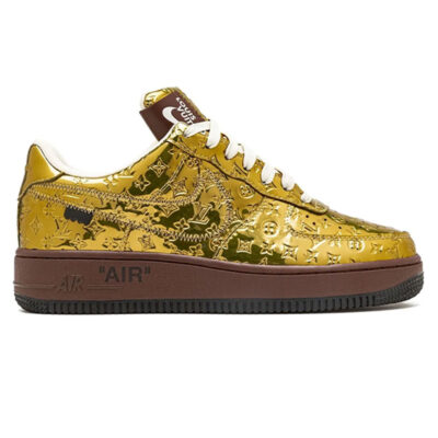 Louis Vuitton x Nike Air Force 1 ‘Gold’