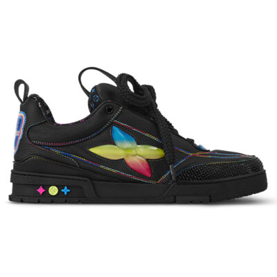 Louis Vuitton LV Skate Sneaker Black Colorful