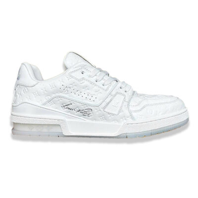 Louis Vuitton LV Trainer Sneaker "Triple White Monogram"