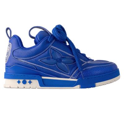 Louis Vuitton LV Skate Blue Oversized Monogram Flower