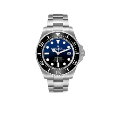 Rolex Seadweller Deepsea 44mm Cameron D-Blue Dial Steel Mens Watch 136660