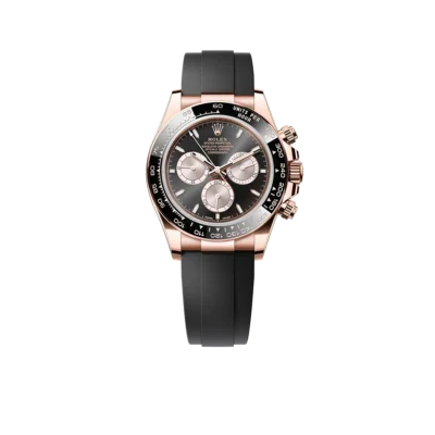 Rolex Daytona 40mm Everose Gold Bright Black and Sundust Dial M126515LN-0002