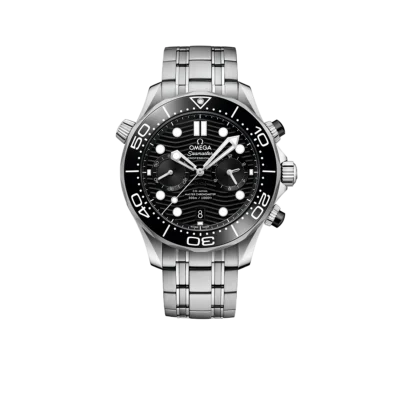 Omega Seamaster Chronograph Automatic Black Dial