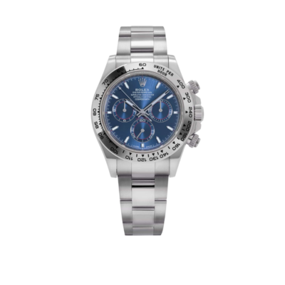 Rolex Daytona Blue Dial 40mmWhite Gold Chronograph Mens Watch 126509