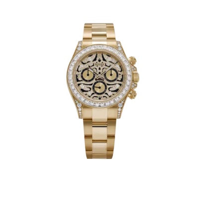 Rolex Daytona Eye of the Tiger 116598TBR Yellow Gold Diamond Dial (Super Clone)