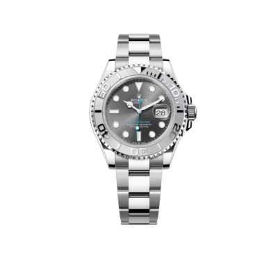Rolex Yacht-Master 40 mm Dark Rhodium Dial, Stainless Steel Oyster Bracelet Mens Watch M126622-0001
