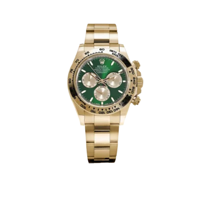 Rolex Daytona 126508 John Mayer 2.0 Yellow Gold Bright Green and Golden Dial (2025)
