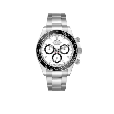 Rolex Daytona 40mm Stainless Steel White Panda Dial 126500