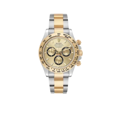 Rolex Daytona Steel Yellow Gold Champagne Dial Mens Watch 126503