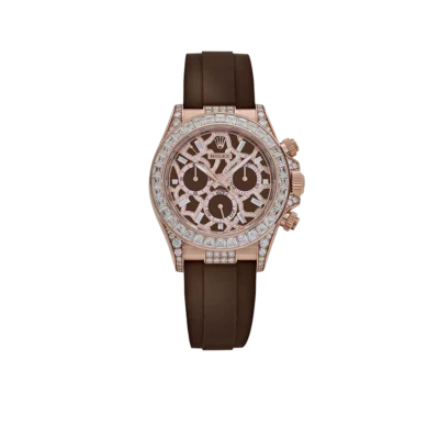 Rolex Cosmograph Daytona 40 mm Giraffe Rose Gold Diamond Dial 126555TBR